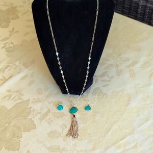 Talbots Necklace and Earring set